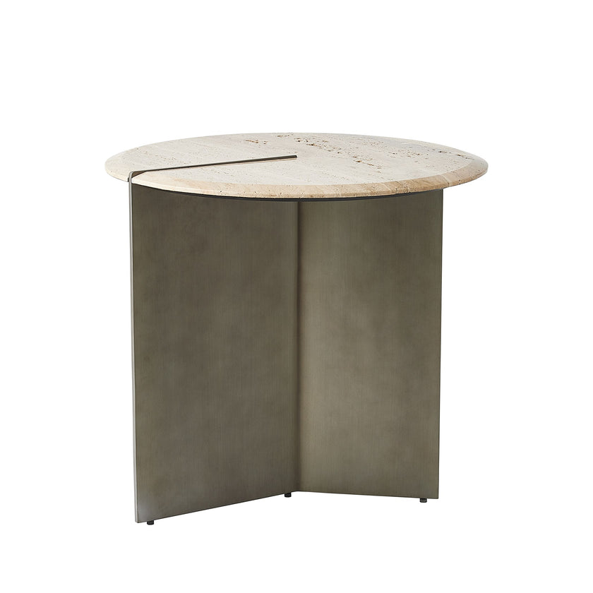Global Views Sundial Side Table
