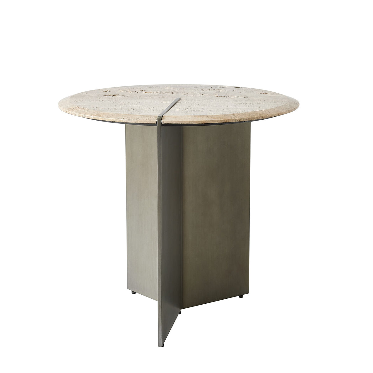 Global Views Sundial Side Table