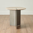 Global Views Sundial Side Table