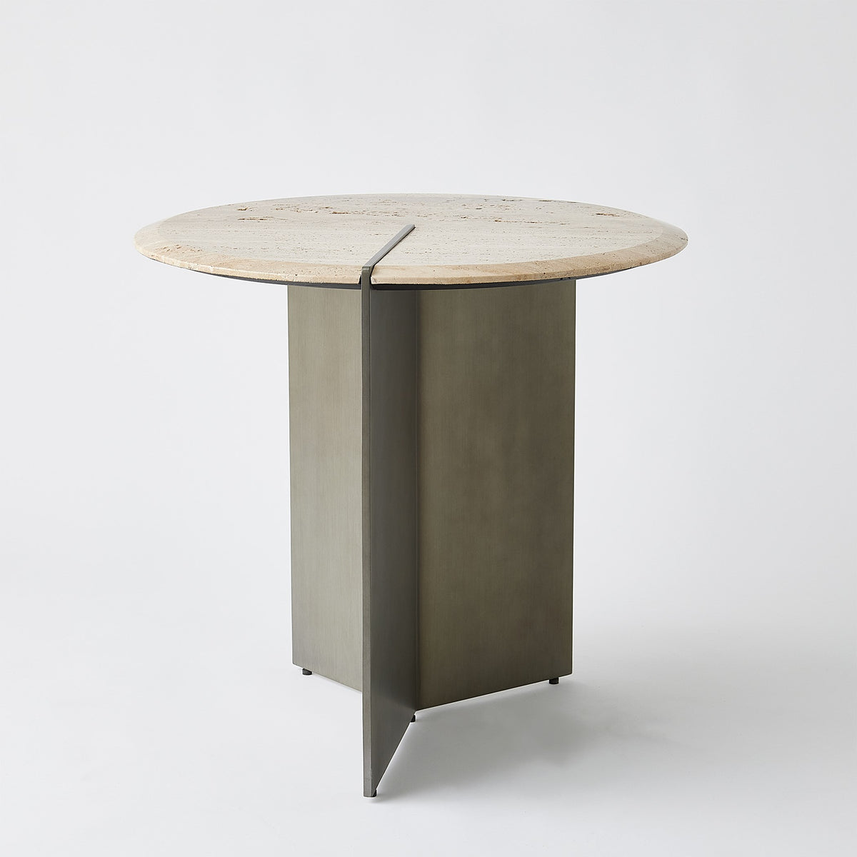 Global Views Sundial Side Table