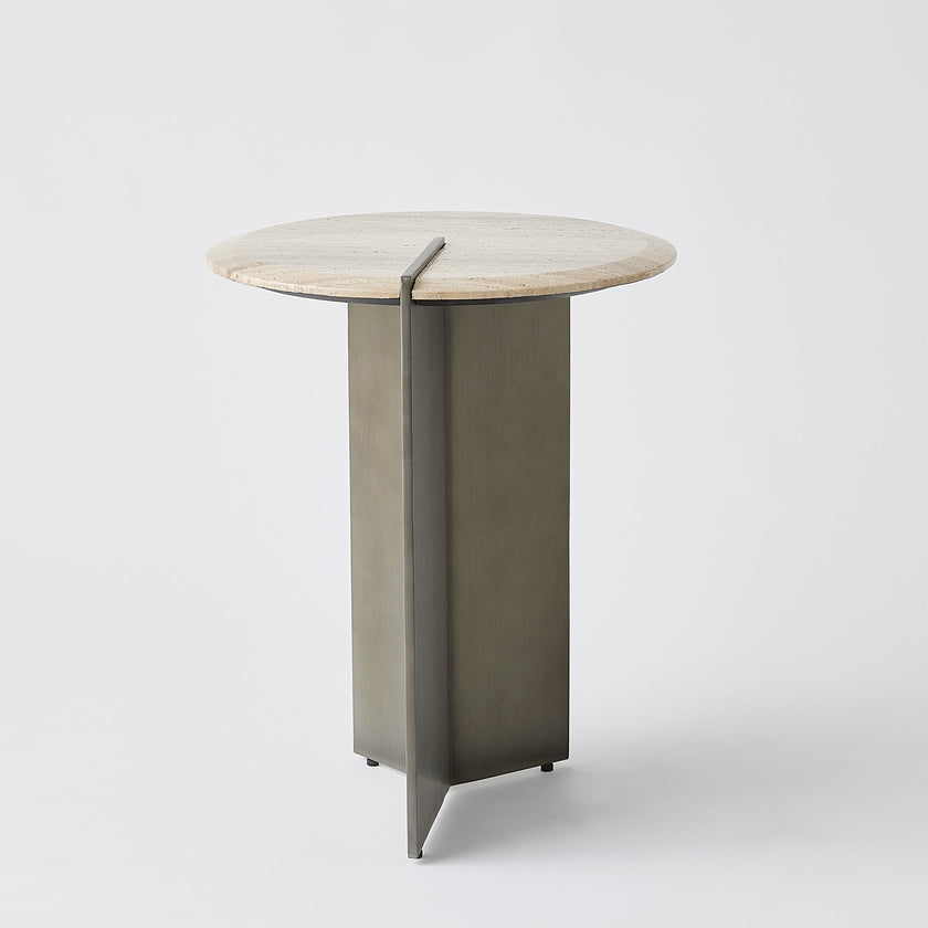 Global Views Sundial Accent Table