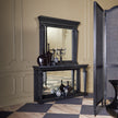 Global Views Super Ellipse Boxes and Tray Black