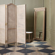 Global Views Josephine Screen-Bleached Oak