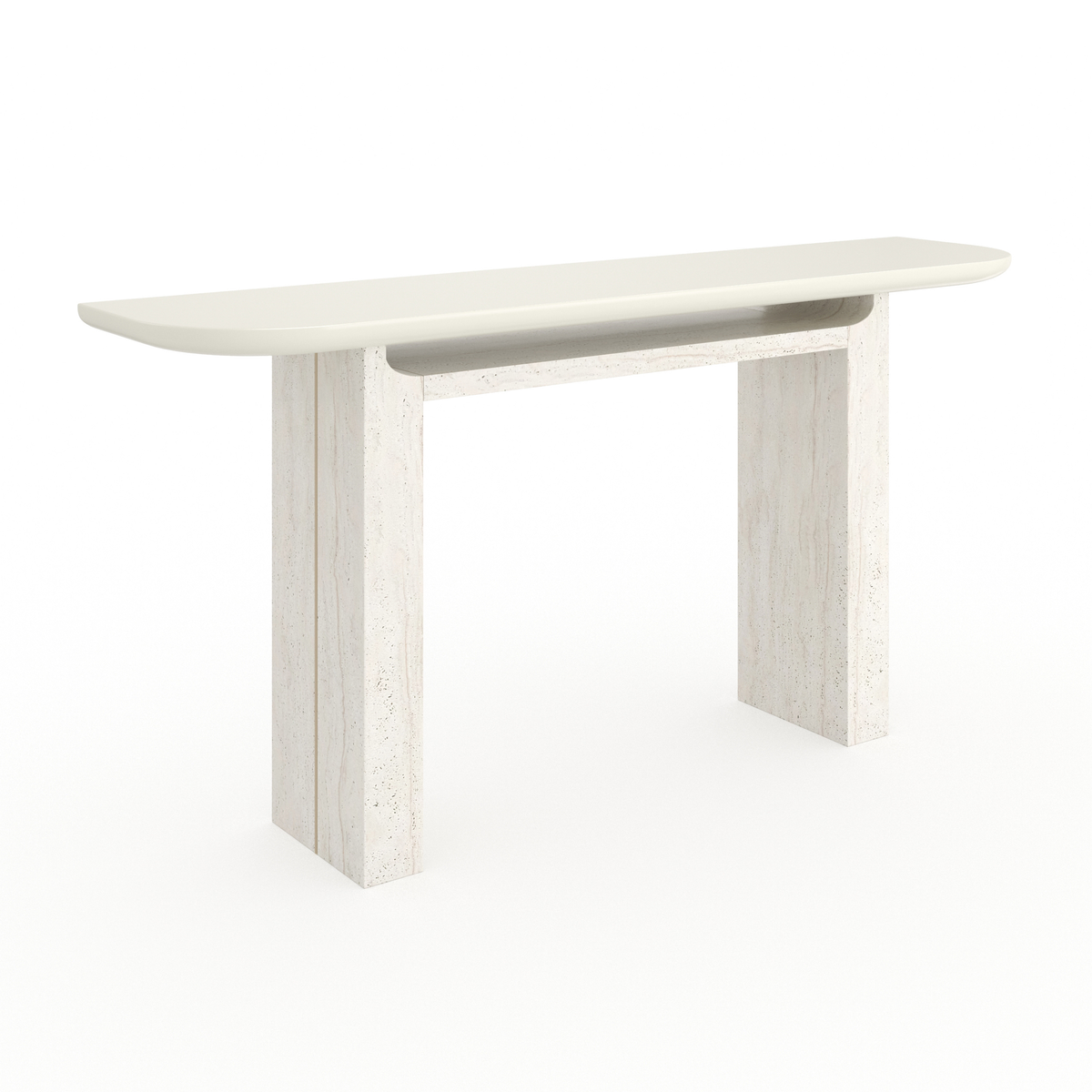 Caracole Classic Overlap Console Table