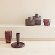 Global Views Ingot Vase-Plum-Lg