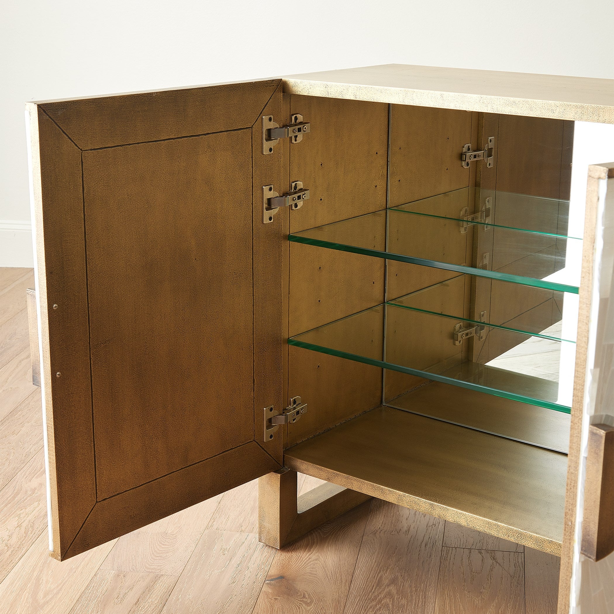 Global Views Gypsum Cabinet