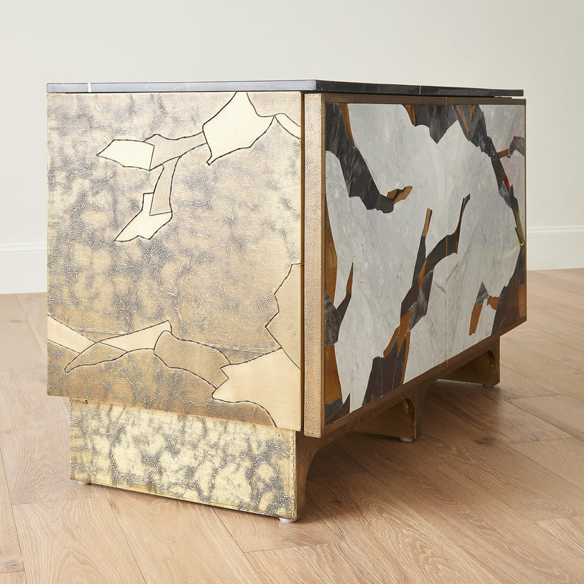 Global Views Inlay Chest