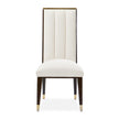 Michael Amini Belmont Place Espresso Side Chair - Set of 2