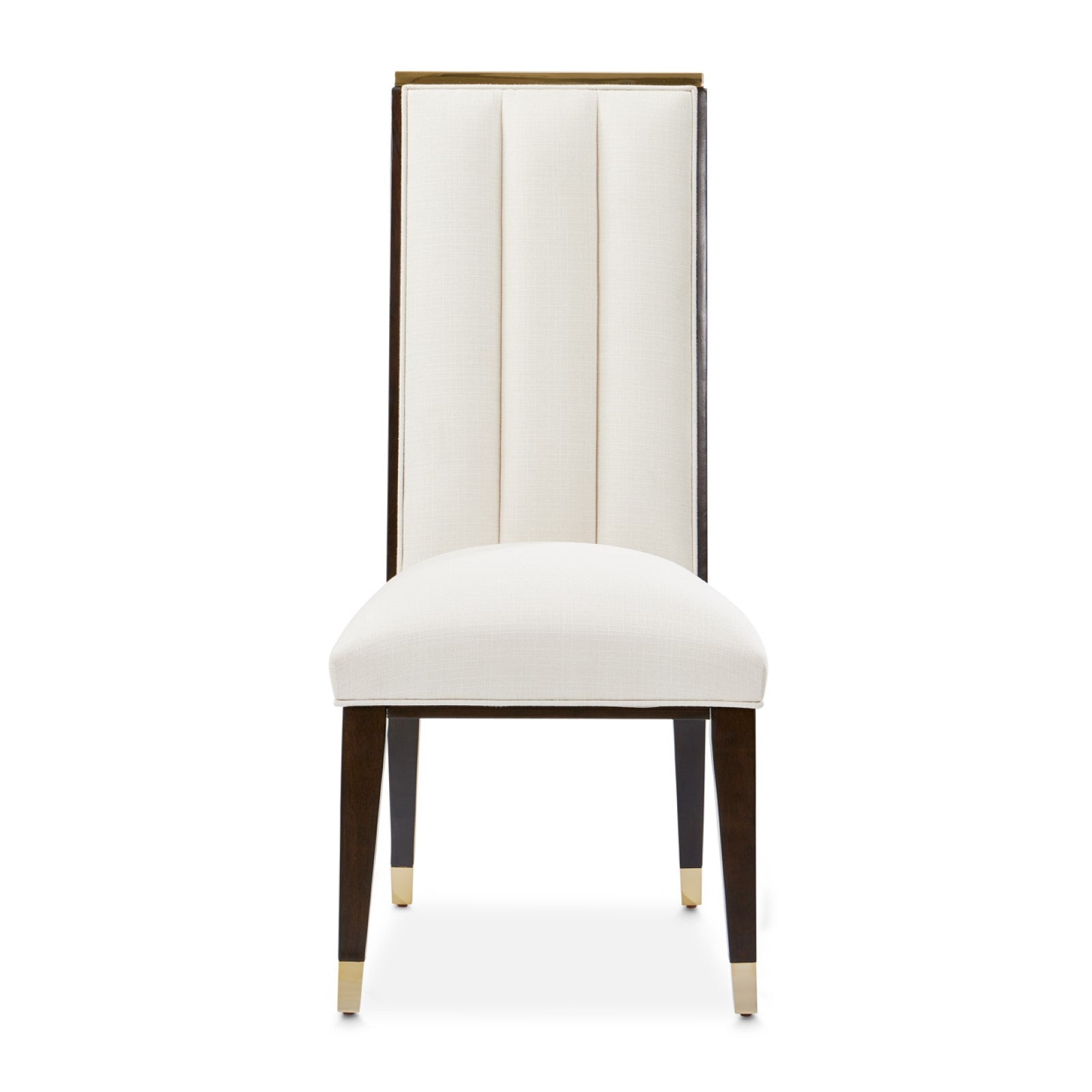 Michael Amini Belmont Place Espresso Side Chair - Set of 2