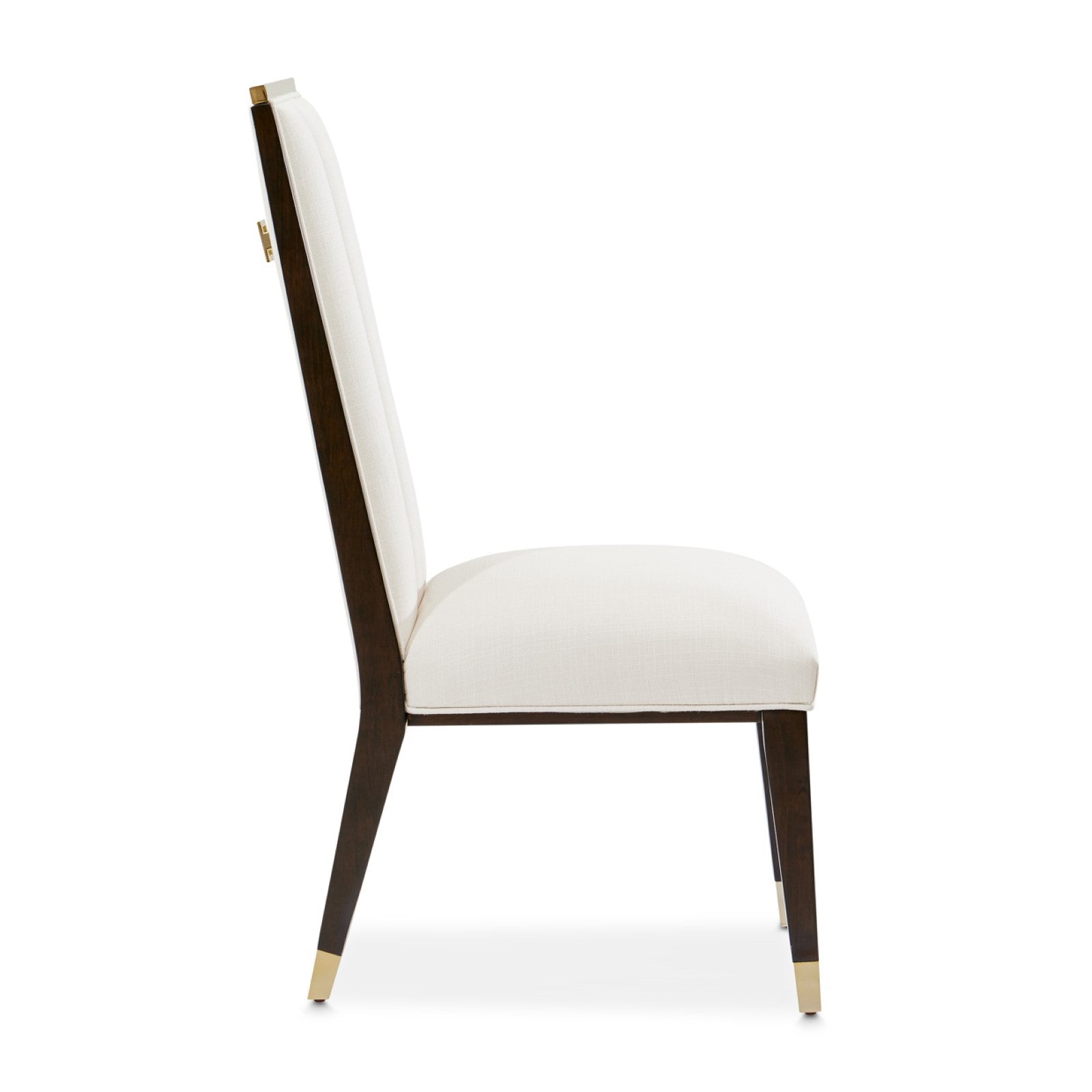 Michael Amini Belmont Place Espresso Side Chair - Set of 2
