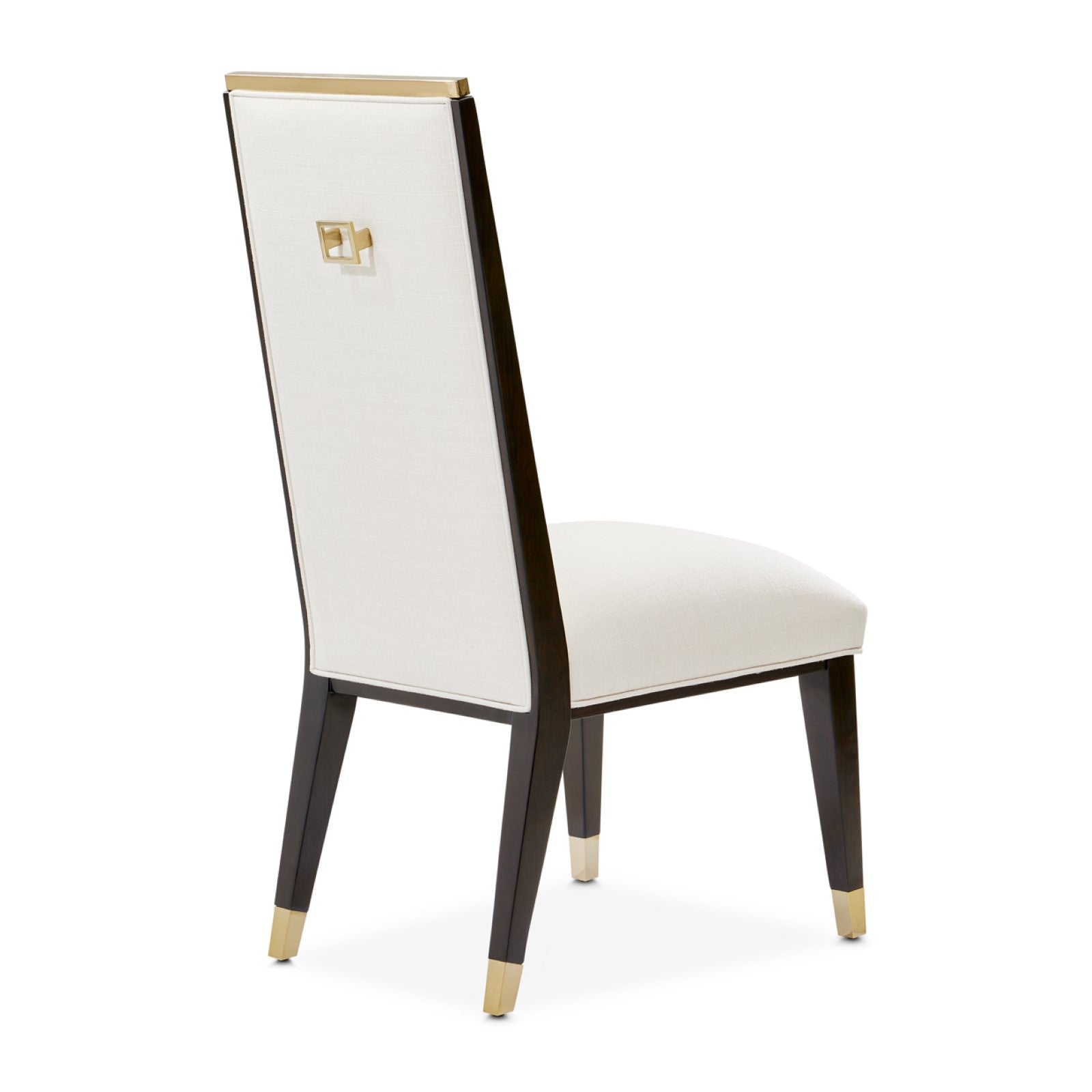 Michael Amini Belmont Place Espresso Side Chair - Set of 2