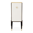 Michael Amini Belmont Place Espresso Side Chair - Set of 2