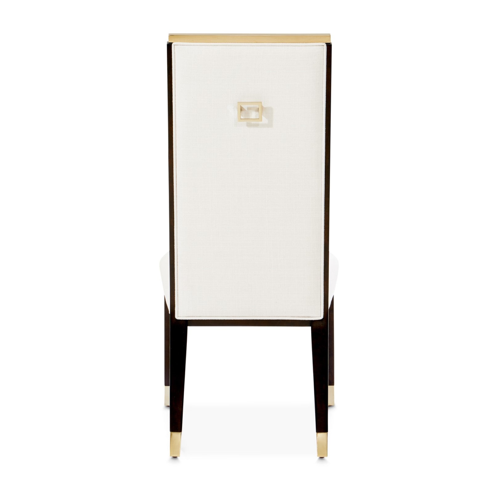 Michael Amini Belmont Place Espresso Side Chair - Set of 2