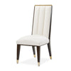 Michael Amini Belmont Place Espresso Side Chair - Set of 2