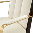Michael Amini Belmont Place Espresso Arm Chair - Set of 2