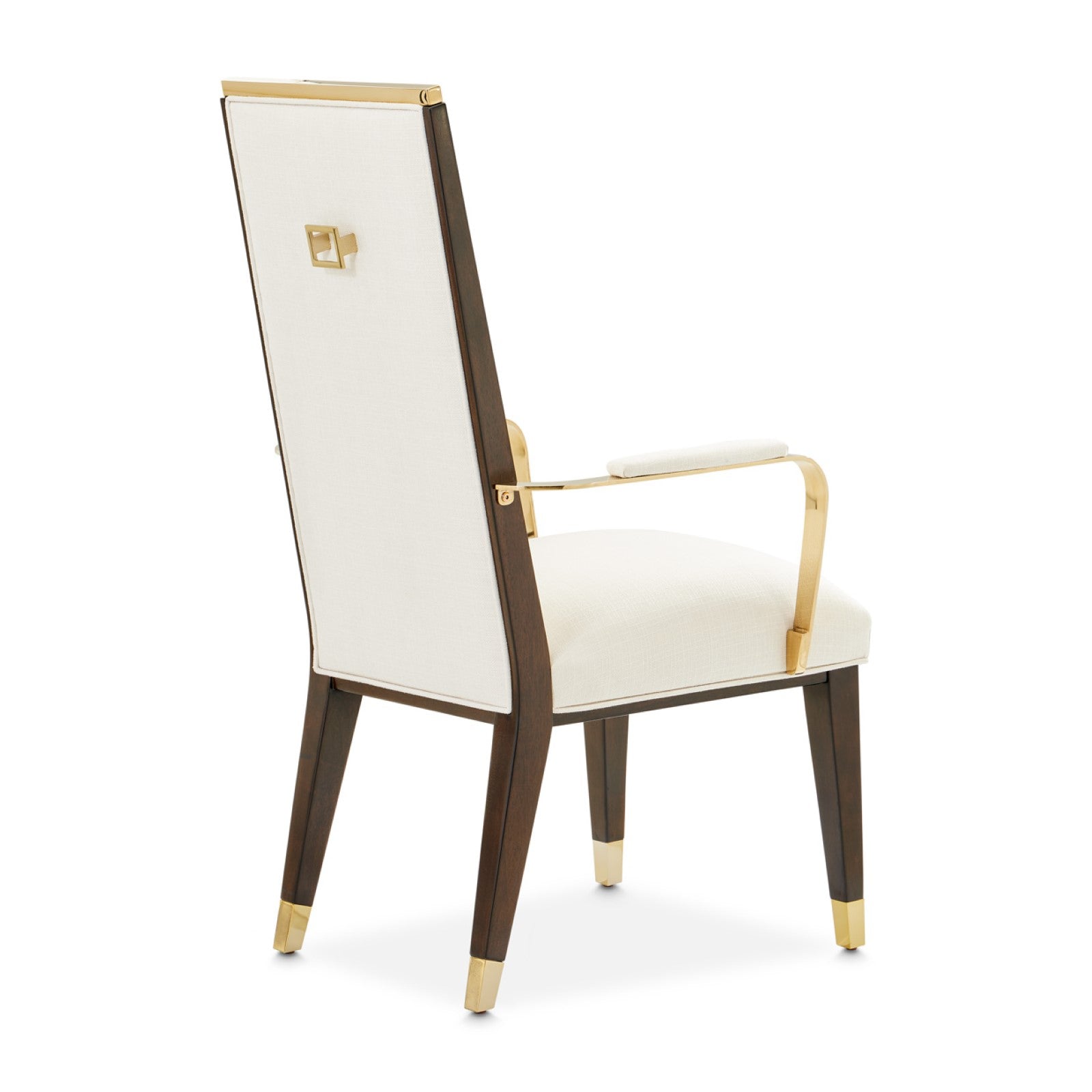 Michael Amini Belmont Place Espresso Arm Chair - Set of 2