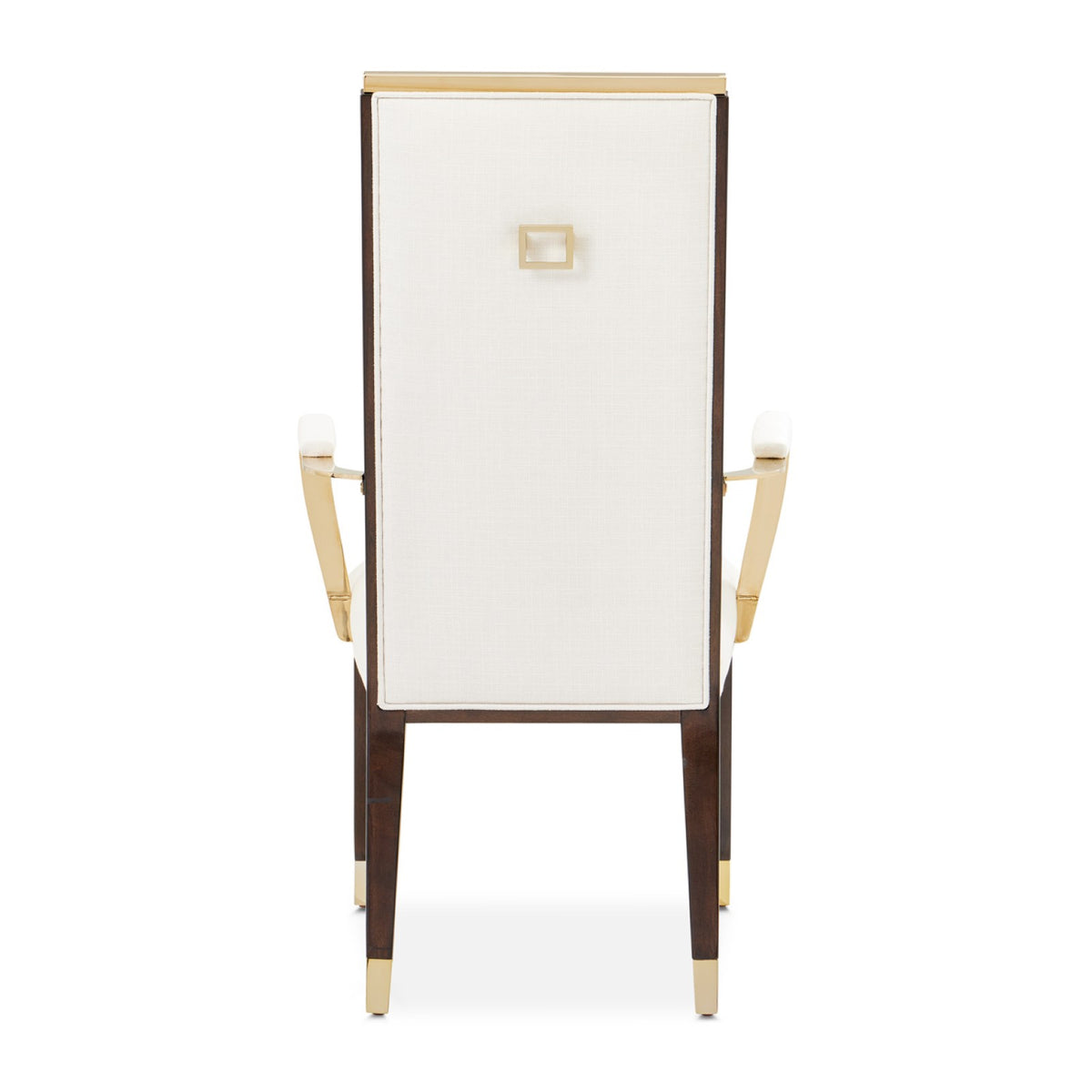 Michael Amini Belmont Place Espresso Arm Chair - Set of 2