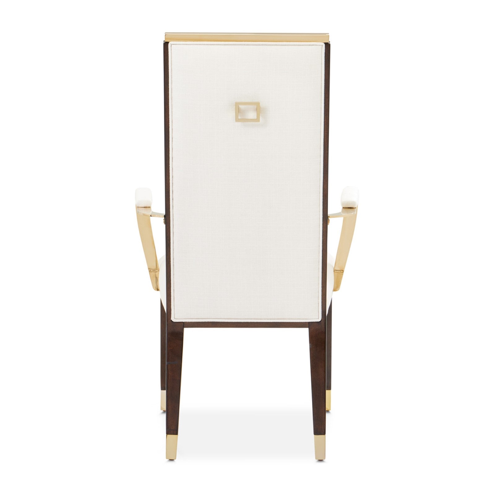 Michael Amini Belmont Place Espresso Arm Chair - Set of 2