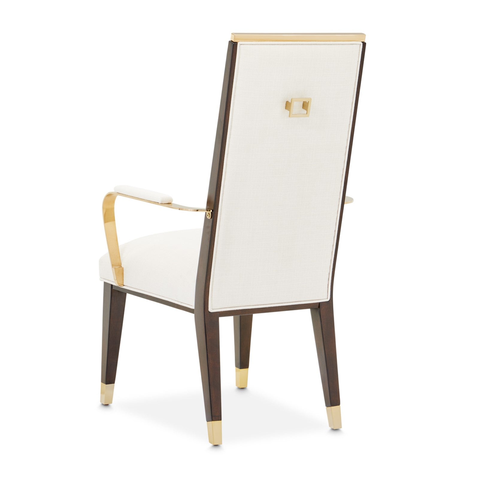 Michael Amini Belmont Place Espresso Arm Chair - Set of 2