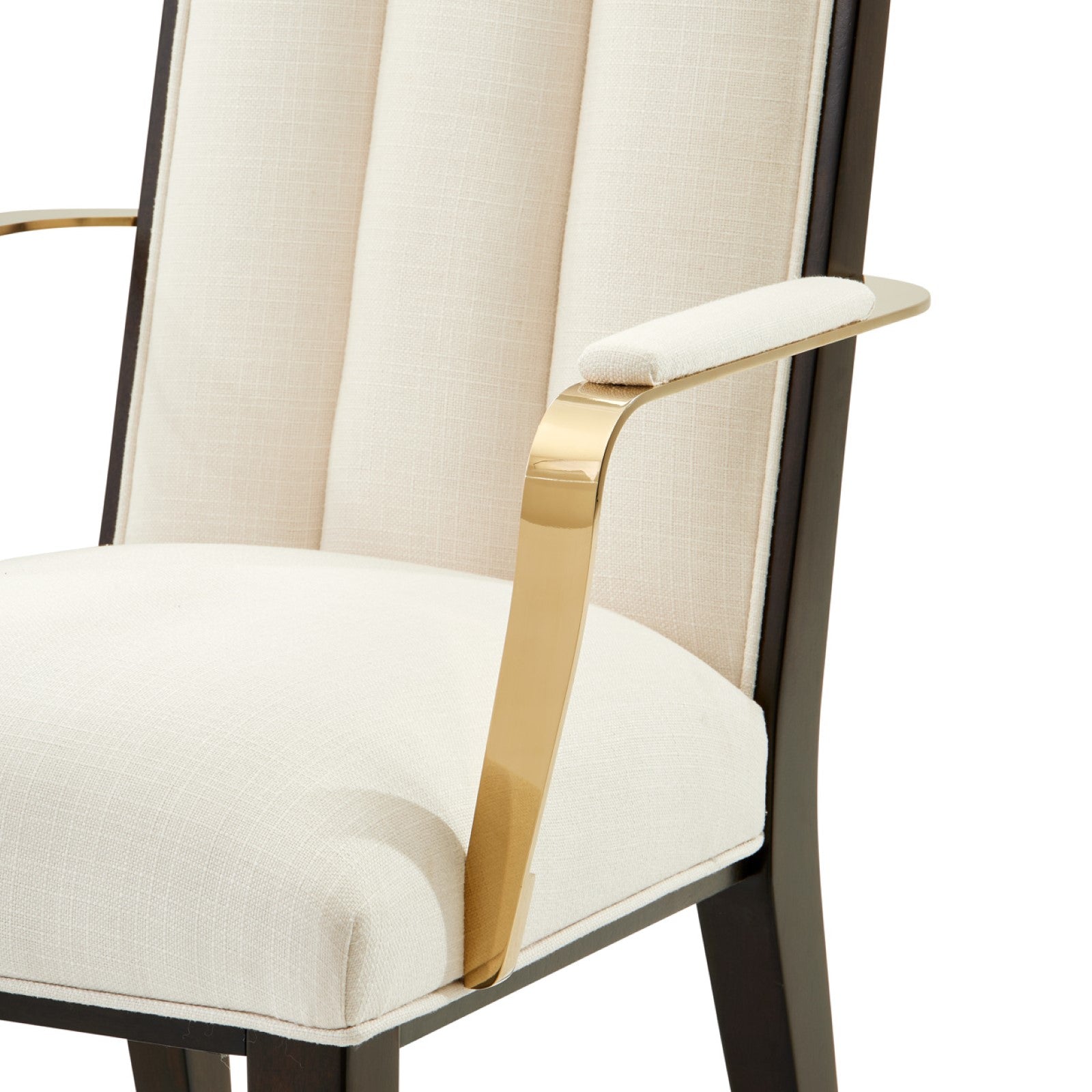 Michael Amini Belmont Place Espresso Arm Chair - Set of 2