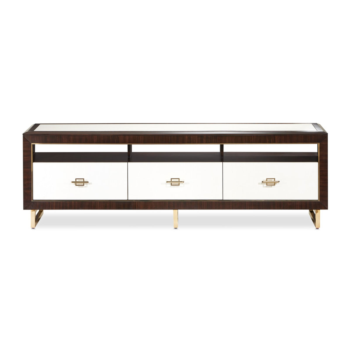 Michael Amini Belmont Place Media Cabinet - Espresso