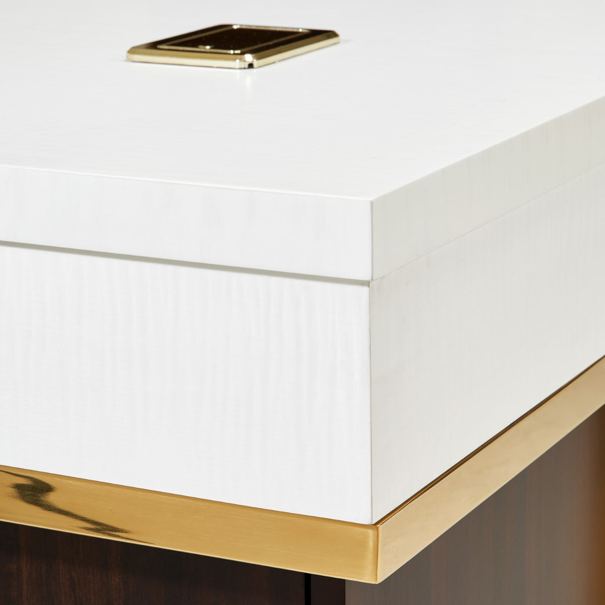 Michael Amini Belmont Place Desk - Espresso