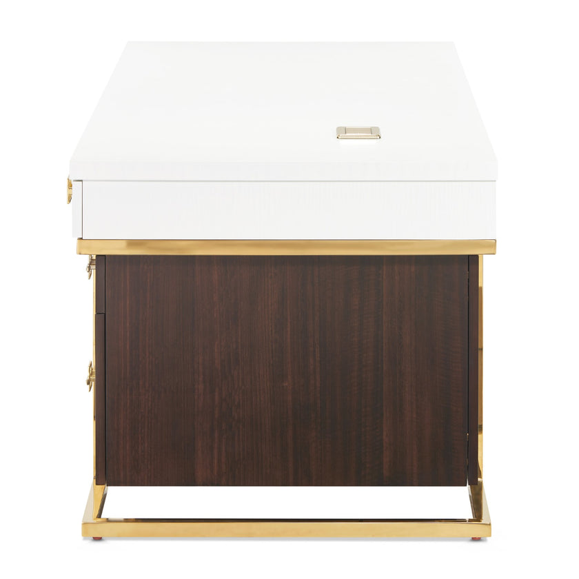 Michael Amini Belmont Place Desk - Espresso