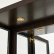 Michael Amini Belmont Place Display Cabinet - Espresso
