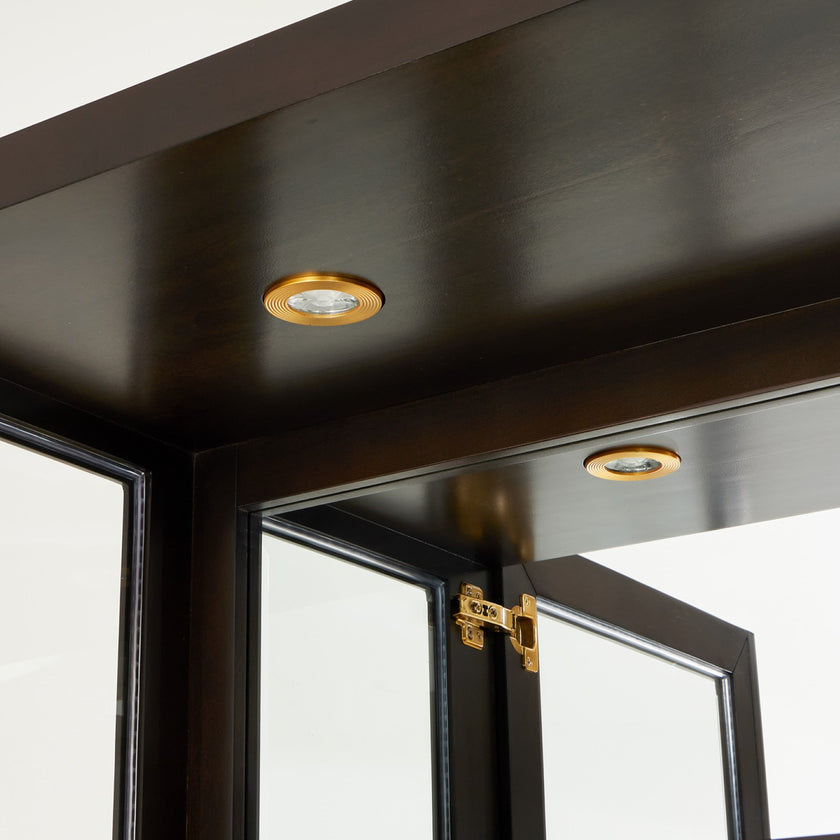 Michael Amini Belmont Place Display Cabinet - Espresso