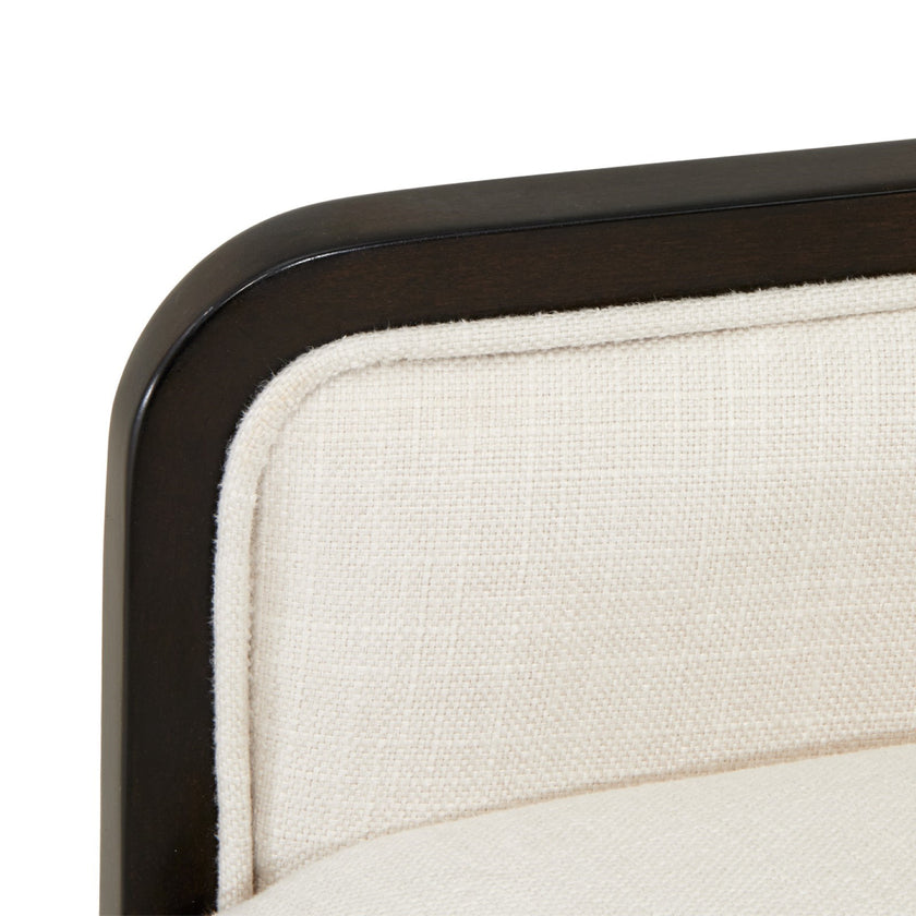 Michael Amini Belmont Place Desk Chair - Espresso