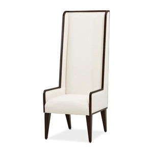 Michael Amini Belmont Place Desk Chair - Espresso