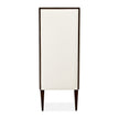 Michael Amini Belmont Place Desk Chair - Espresso