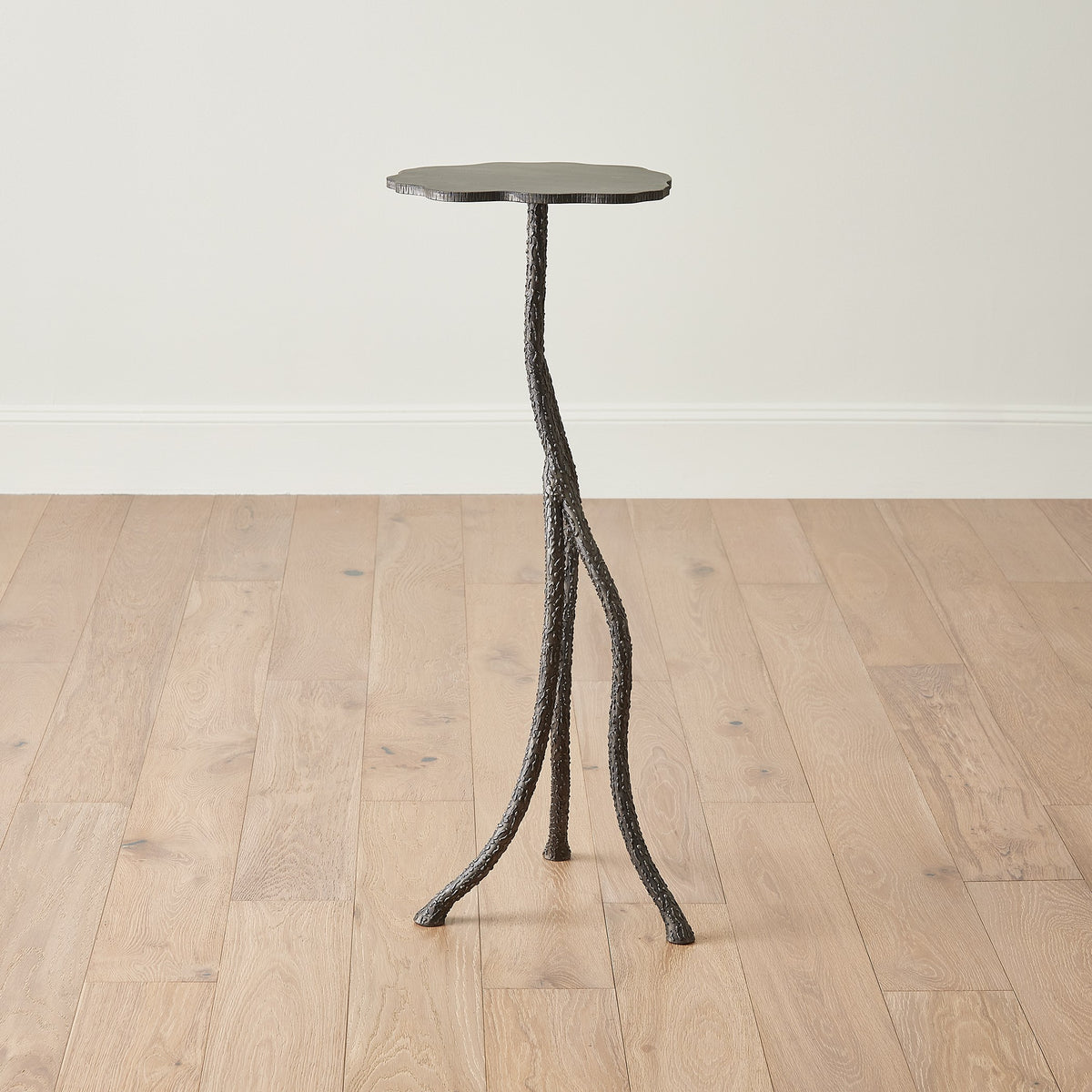 Global Views Forest Blossom Pedestal Natural Iron