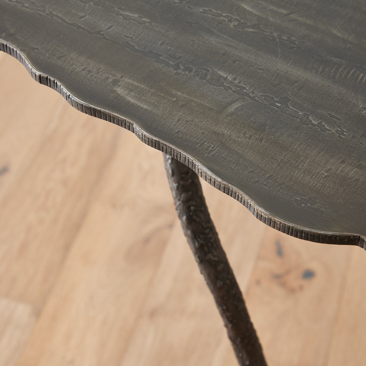 Global Views Forest Blossom Console-Natural Iron