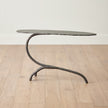 Global Views Forest Blossom Side Table-Natural Iron