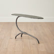 Global Views Forest Blossom Side Table-Natural Iron