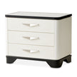 Michael Amini Tuxedo Nightstand, Large - Piano Keyboard
