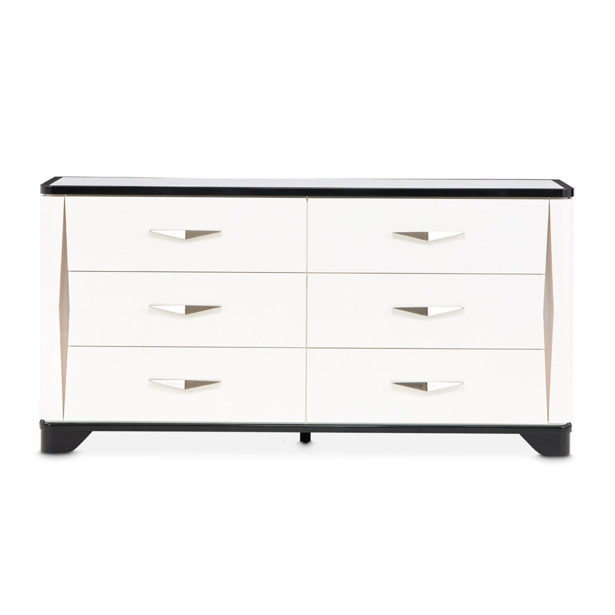 Michael Amini Tuxedo Dresser - Piano Keyboard