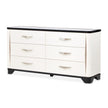 Michael Amini Tuxedo Dresser - Piano Keyboard