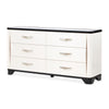 Michael Amini Tuxedo Dresser - Piano Keyboard