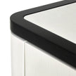 Michael Amini Tuxedo 6-Drawer Chest - Piano Keyboard
