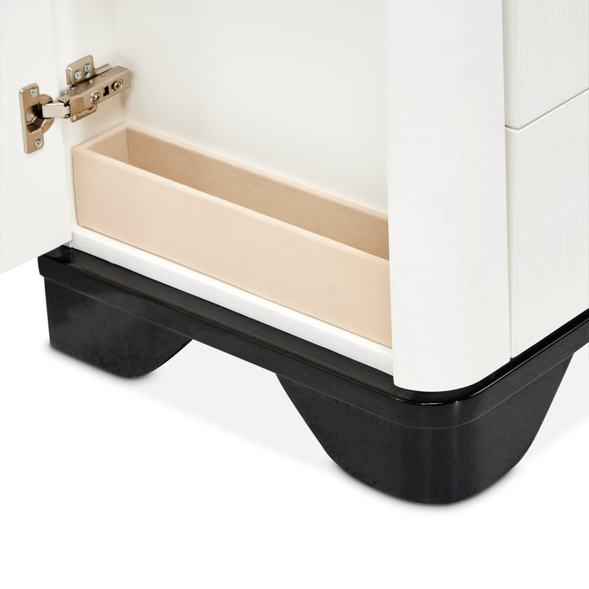 Michael Amini Tuxedo 6-Drawer Chest - Piano Keyboard