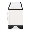 Michael Amini Tuxedo Media Cabinet - Piano Keyboard