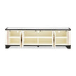 Michael Amini Tuxedo Media Cabinet - Piano Keyboard