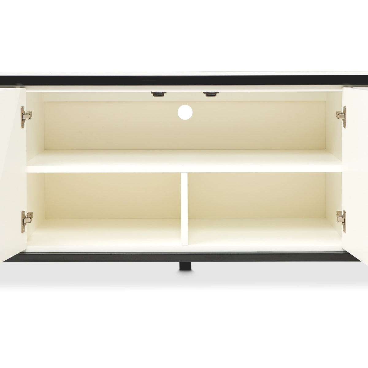 Michael Amini Tuxedo Media Cabinet - Piano Keyboard