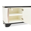 Michael Amini Tuxedo Media Cabinet - Piano Keyboard