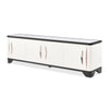 Michael Amini Tuxedo Media Cabinet - Piano Keyboard