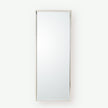 Global Views Reeves Floor Mirror Nickel