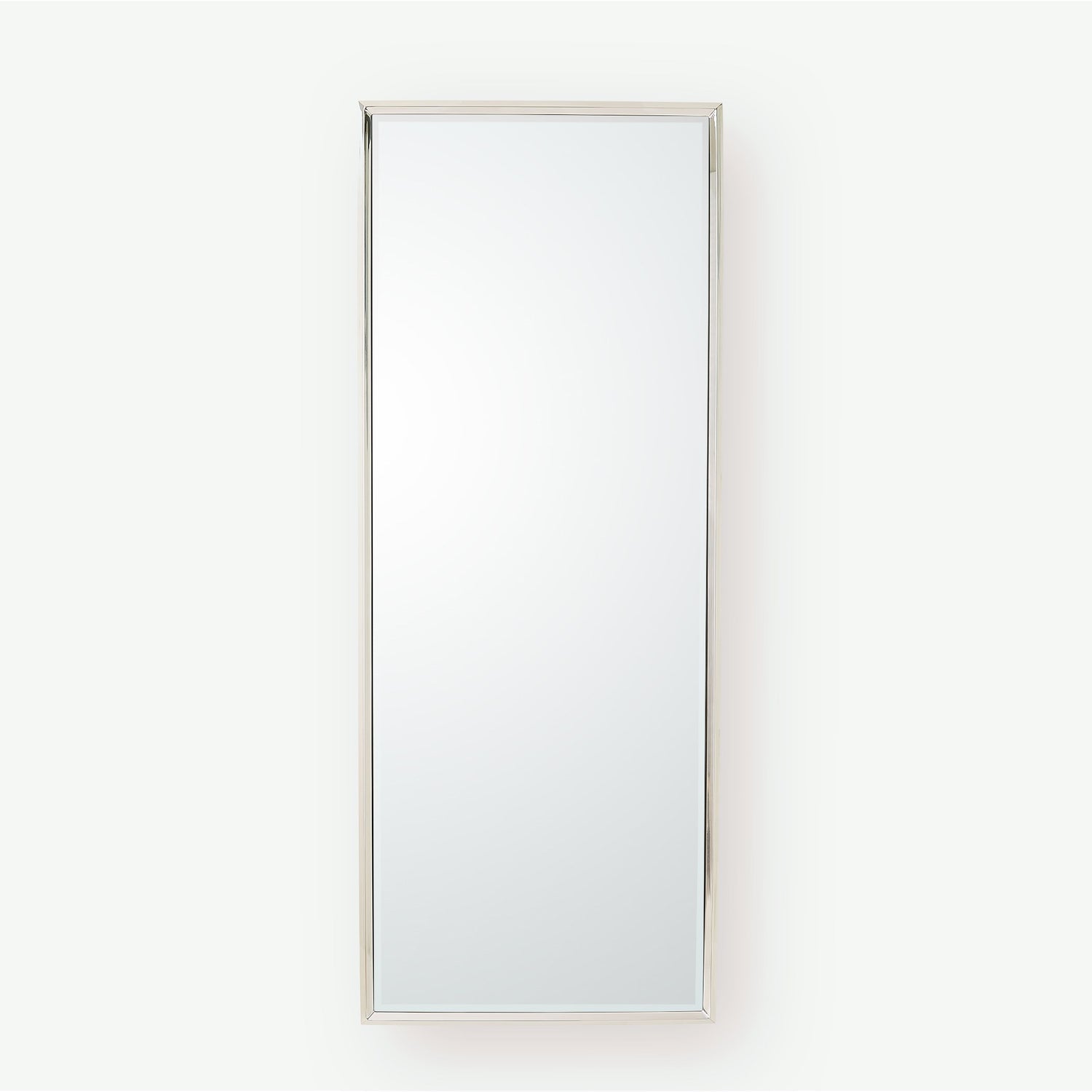 Global Views Reeves Floor Mirror Nickel