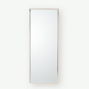 Global Views Reeves Floor Mirror Nickel